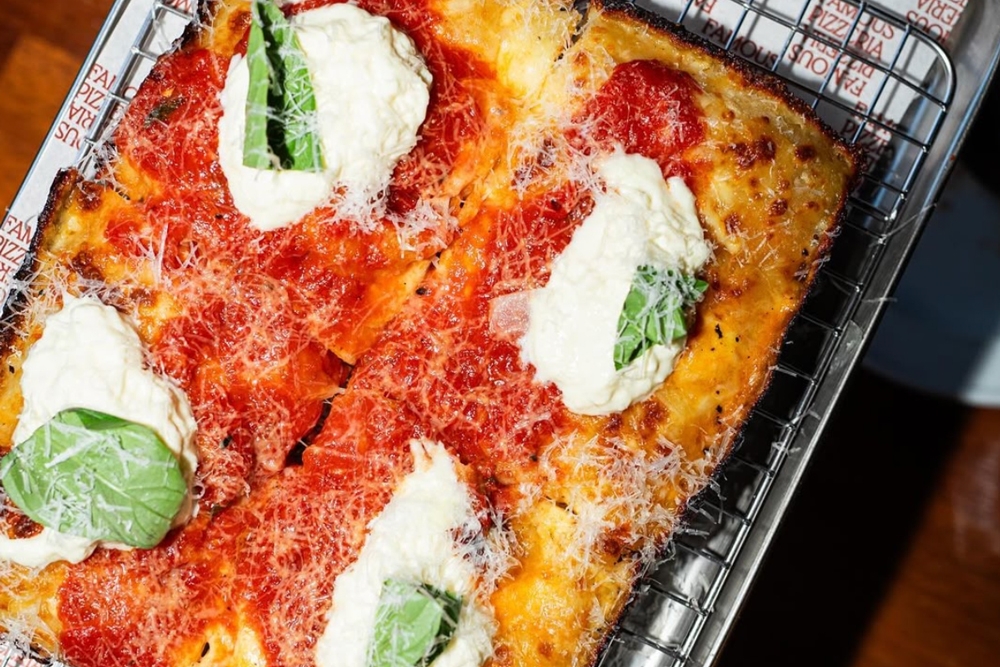 Detroit-style pizza, Franc Jrs Nobby Beach