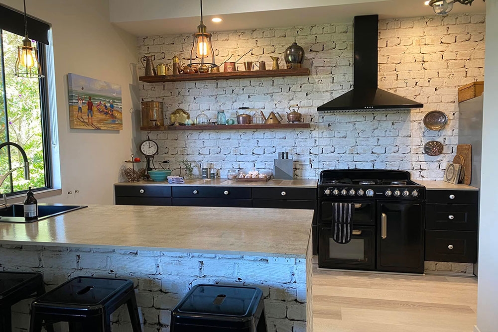 Kitchen in Tiny House The Jardin Collective Beechmont