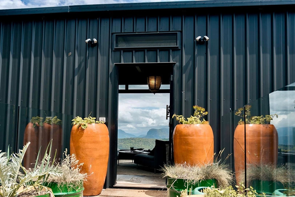 Entry to The Jardin  Collective