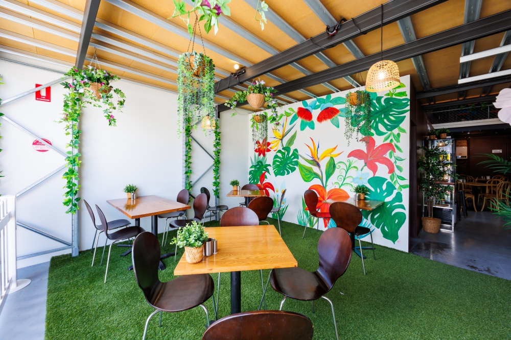 Kids area at Lil Ego Cafe Ormeau