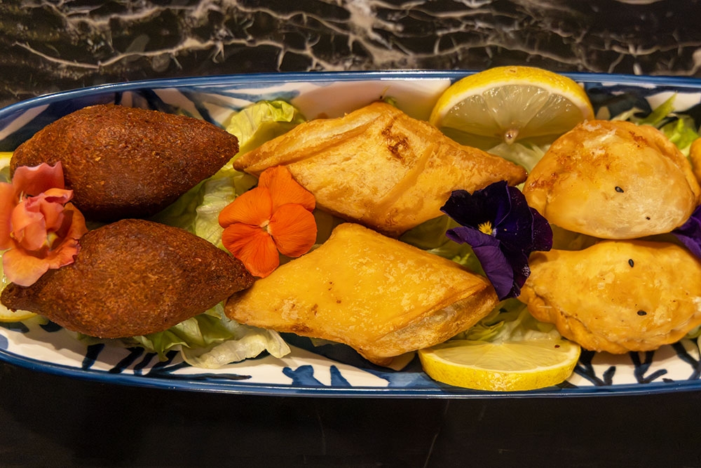 Mixed platter at La Fira 