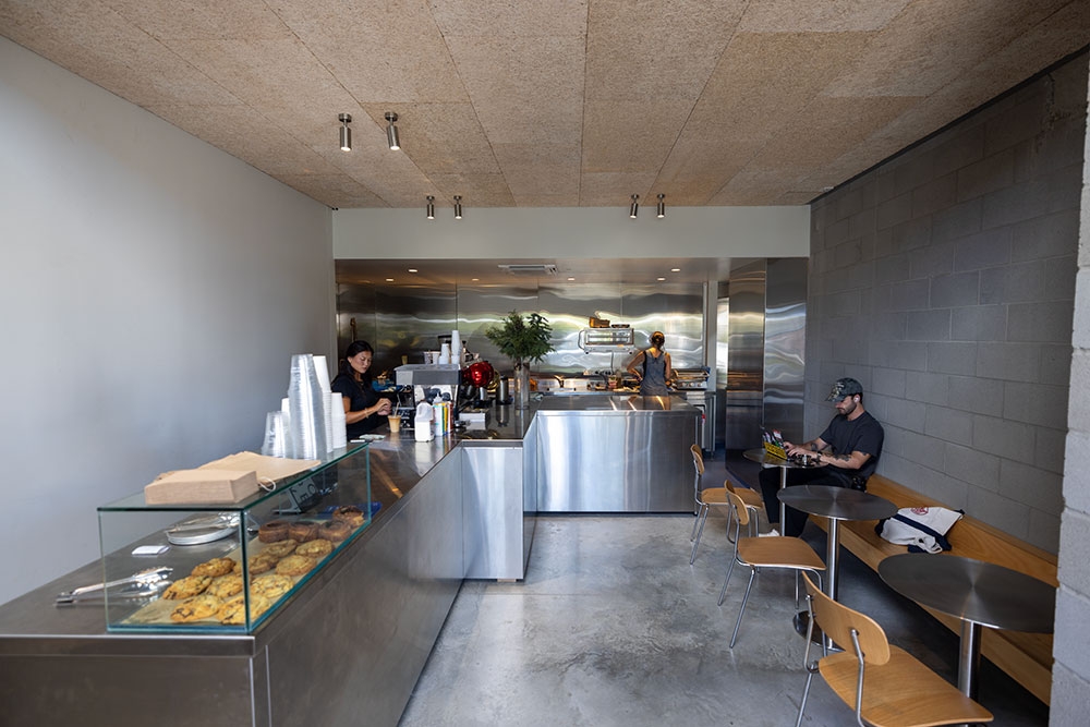 Interior view looking towards counter Lobby Currumbin