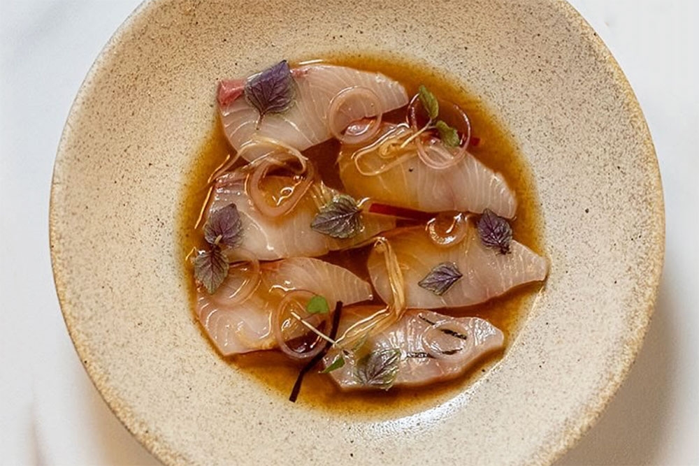 Tuna Tataki at Madame G Palm Beach