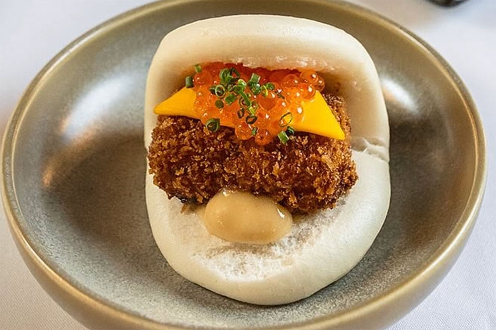 Lobster bao at Madame V Palm Beach