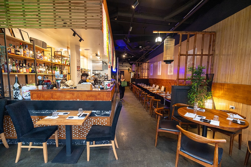 Interior of Masu Izakaya Burleigh Heads