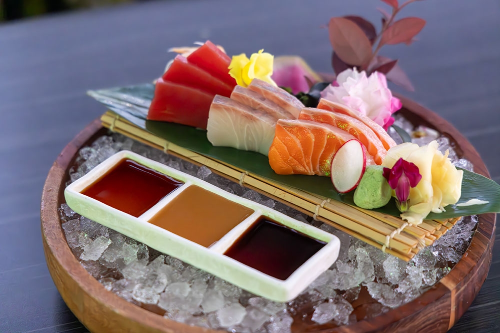 Sashimi plate at Masu Izakaya