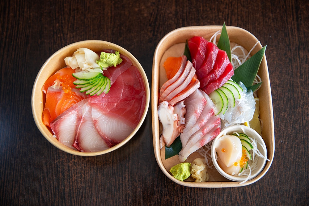 Sashimi Don and Mixed Sashimi
