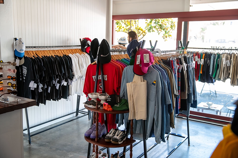 Clothes inside Old Soul Vintage Mermaid Beach
