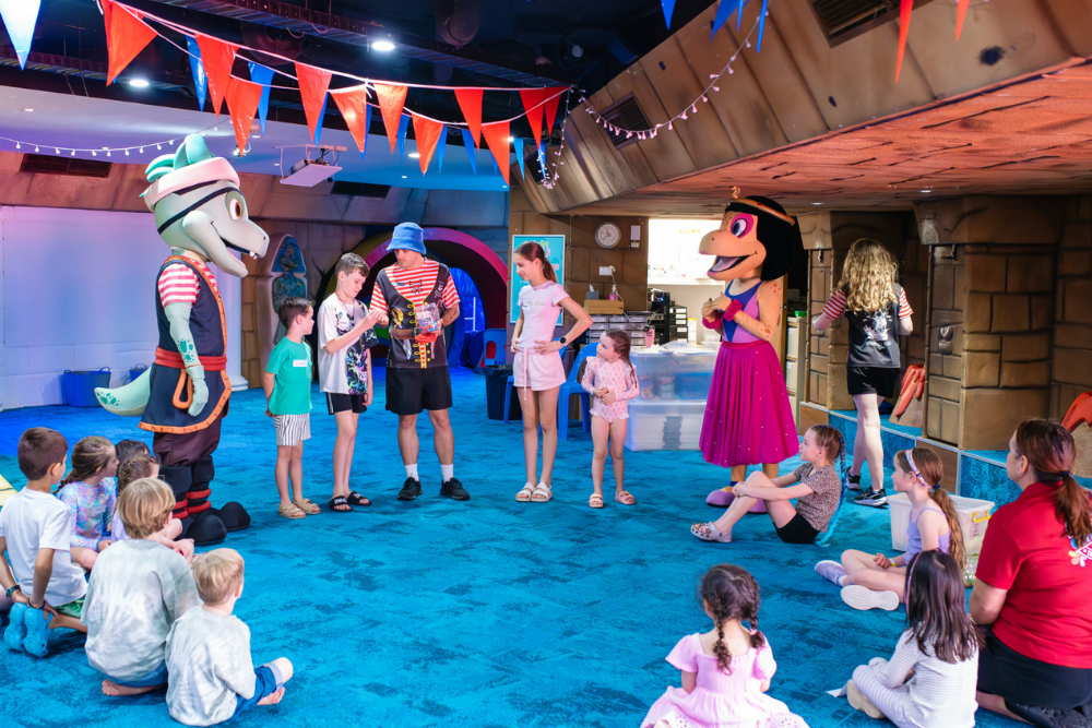 Activities at Doin’ It for the Kids at Paradise Resort, Surfers Paradise