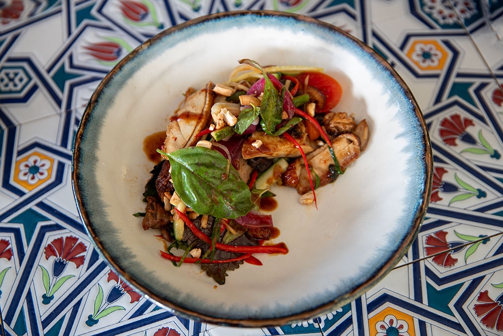 Roast Duck Salad