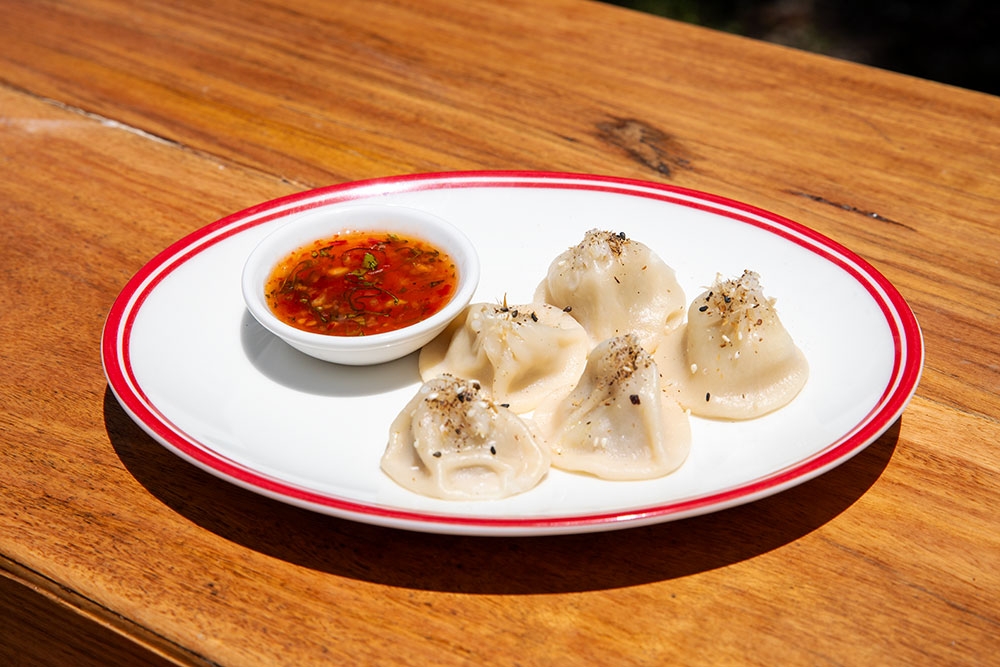 Lemongrass Pork and Wombok dumplings