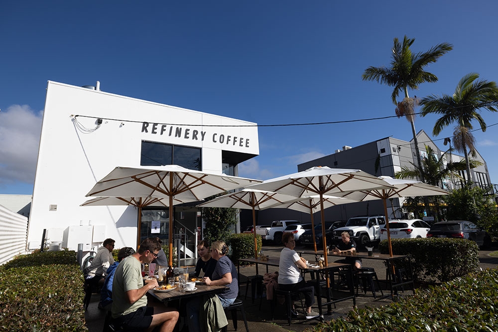 Facade of Refinery Coffee