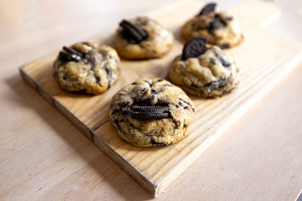 Baked cookies at Refinery Coffee