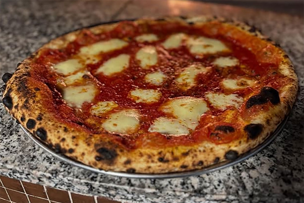 Pizza at Cadillac Supper Club