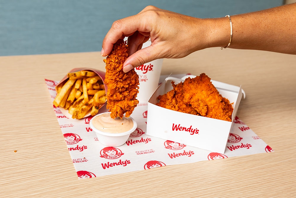 Spicy Chicken tenders at Wendy's