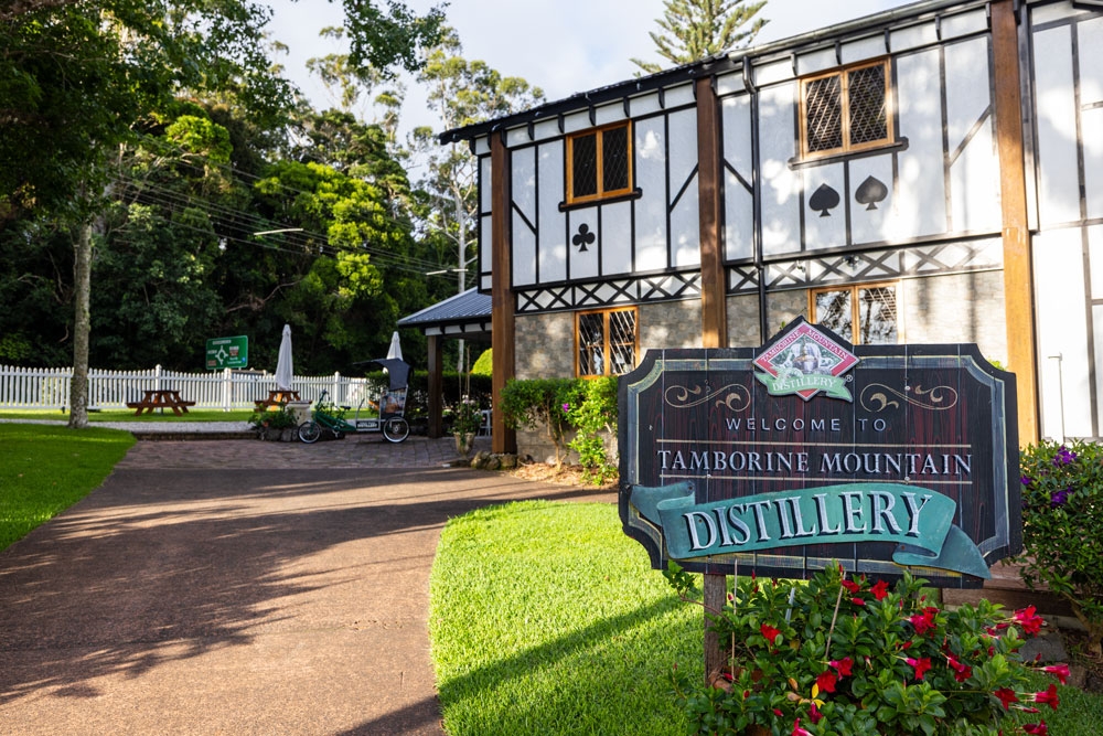 Entrance to Tamborine Mountain Distillery Tamborine Mountain