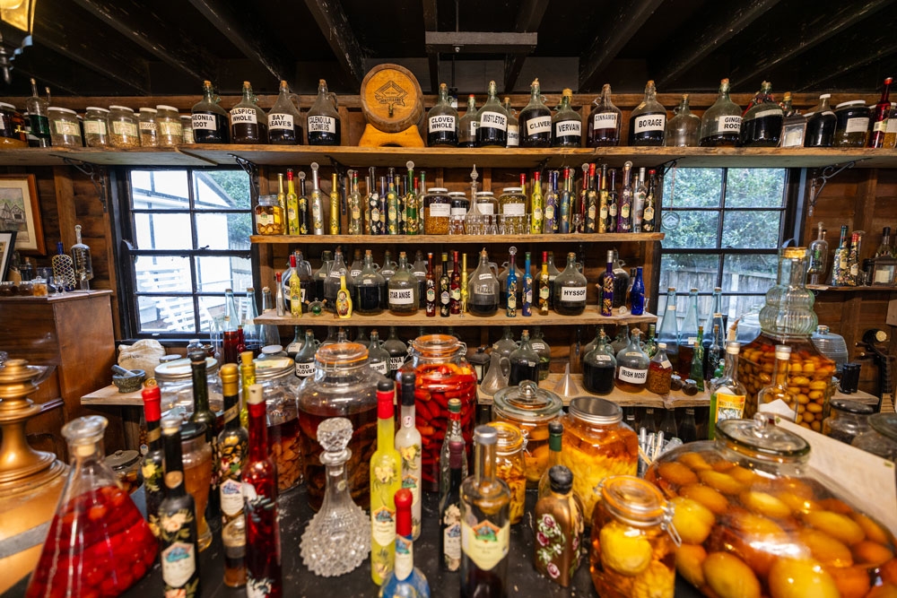 Produce for sale at Tamborine Mountain Distillery Tamborine Mountain