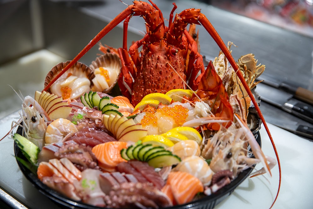 Seafood platter at Tasman Star