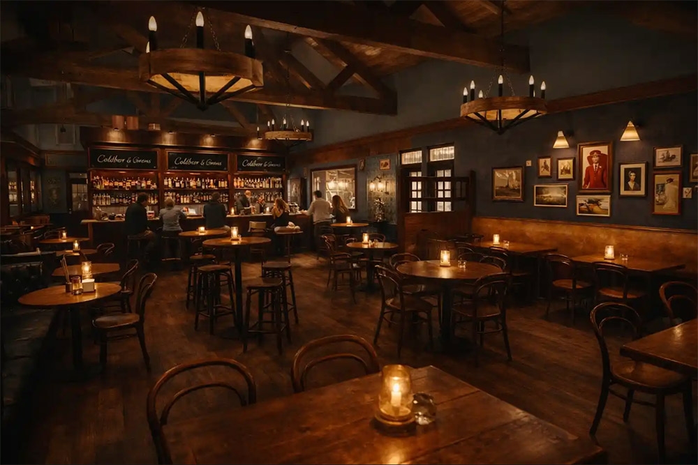 Render of the Fig'n'Fox interior