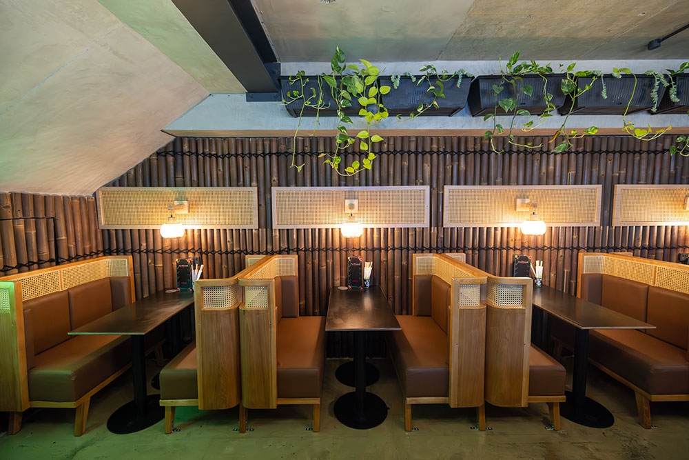 Stools at The House of Bamboo