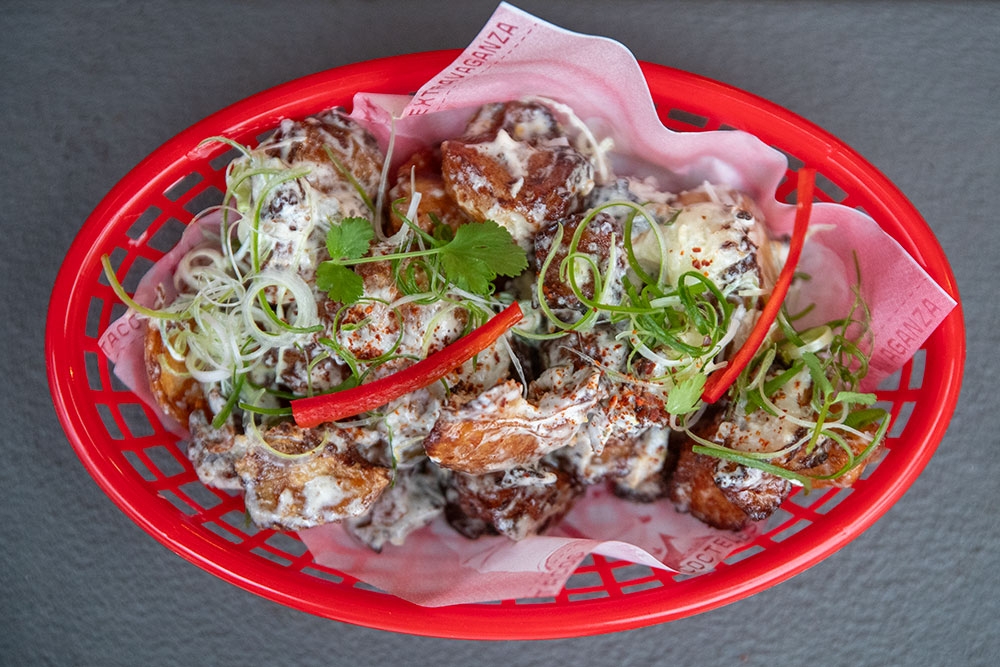 Potato basket at Tommy's Taco Bar Currumbin