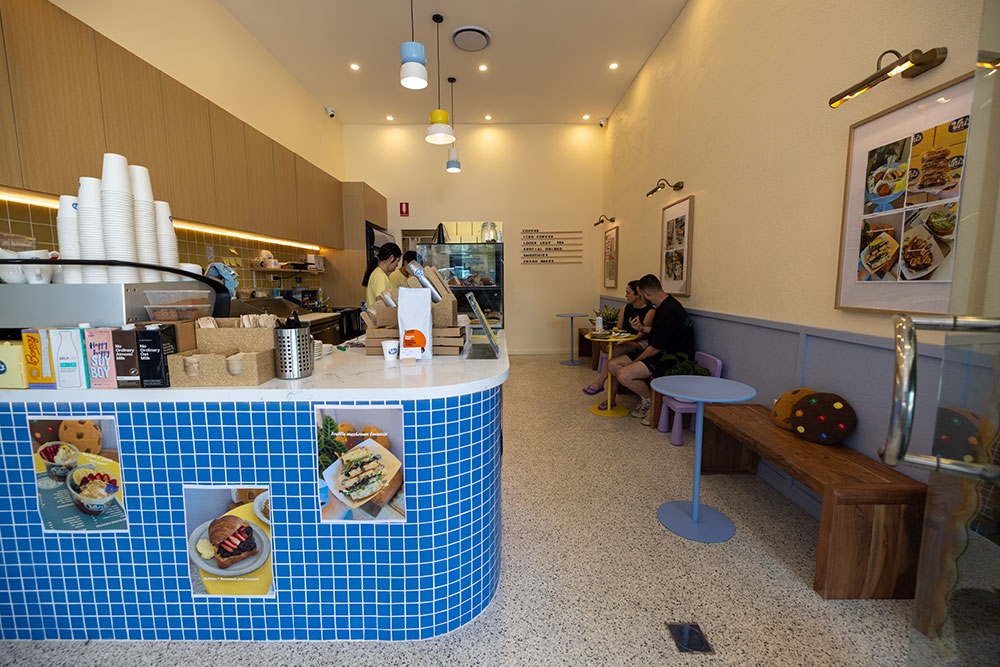 Interior of Uni's Bakehouse Surfers Paradise
