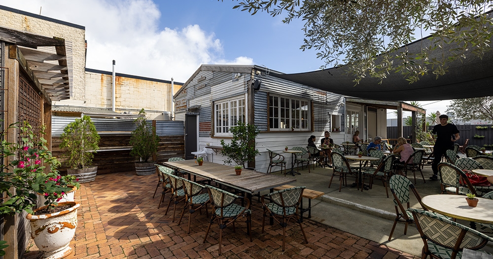 Outdoor seating
