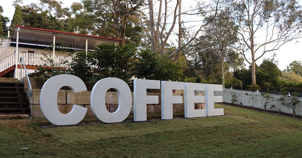 Entrance to Tamborine Mountain Coffee Plantation