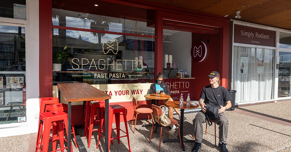 Exterior of Spaghetto 